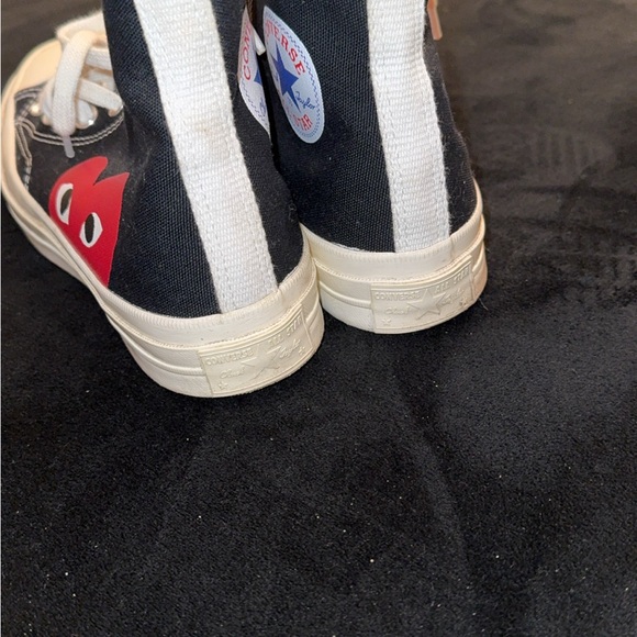 Commes De Garçon Converse collab hightop shoes size 6 in men’s - Picture 3 of 6